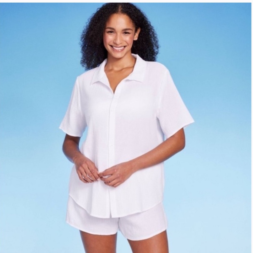 Universal Thread Cream Textured Coverup - image 2